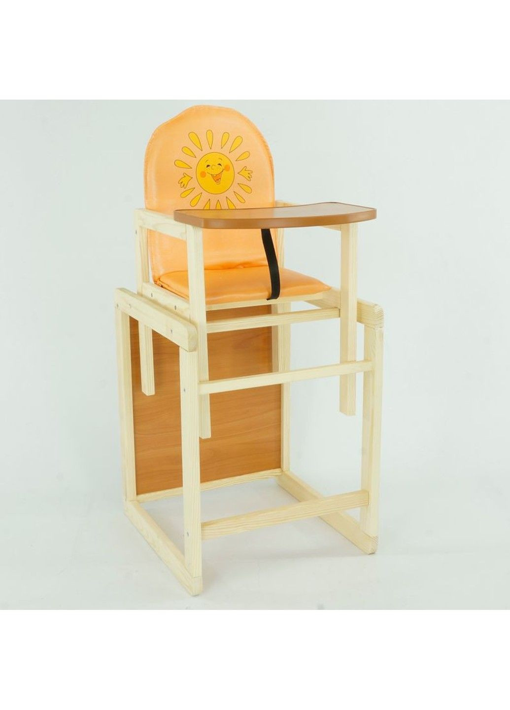 Стульчик /кожзам/ №2042 - "Солнышко" - цвет ОРАНЖЕВЫЙ (1) ТМ "" Мася (305826014)