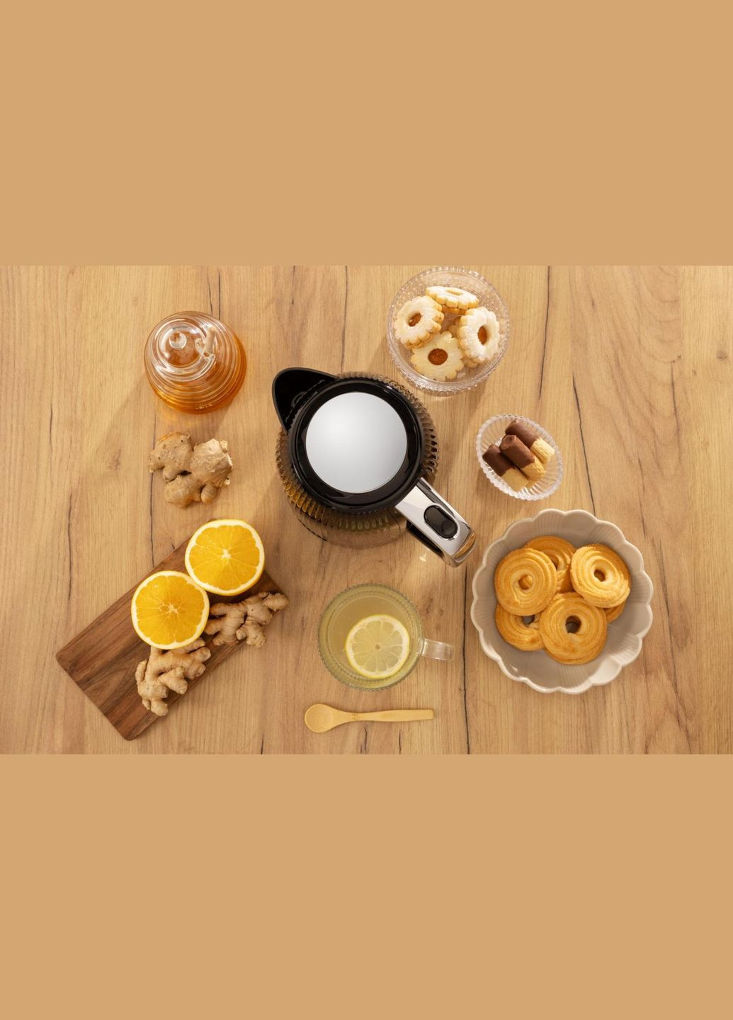 Електрочайник 1.7л, Strix-контроль, чорний матовий Gorenje (314747772)