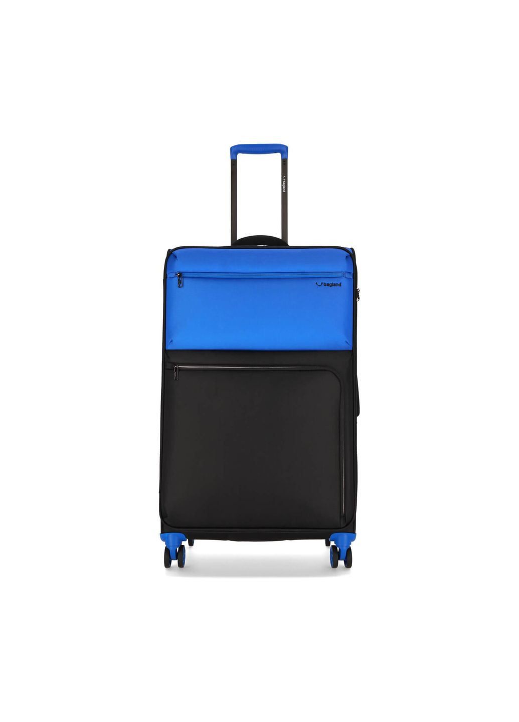 Чемодан Stella 44х70 см Сине-черный ('1143021829') Bagland (322463971)