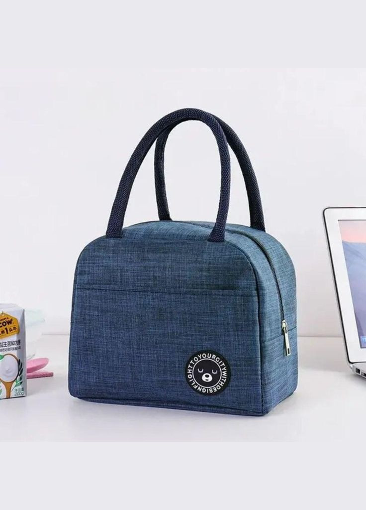 Термобокс для обідів ланч бокс Синій No Brand (296573463)