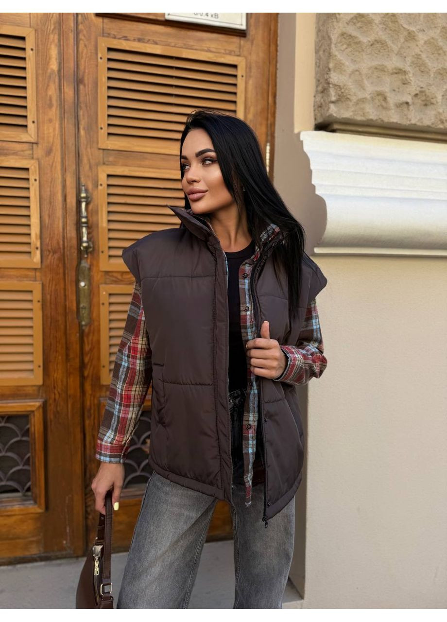 Жилетка жіноча однотонна Style Point (357238118)