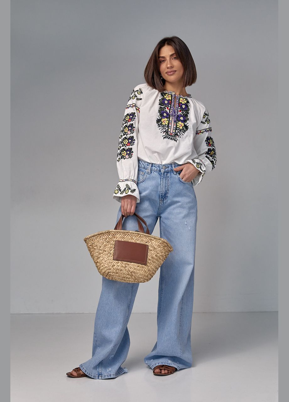 Жіноча вишиванка Фіалка ESQ 5220 (303899099)