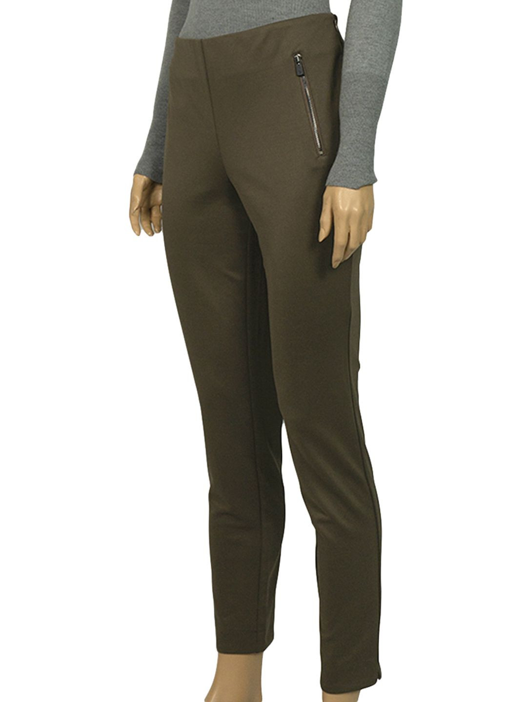 Женские демисезонные брюки FV-122811-2 Светло-коричневый Forza Viva (256870123)