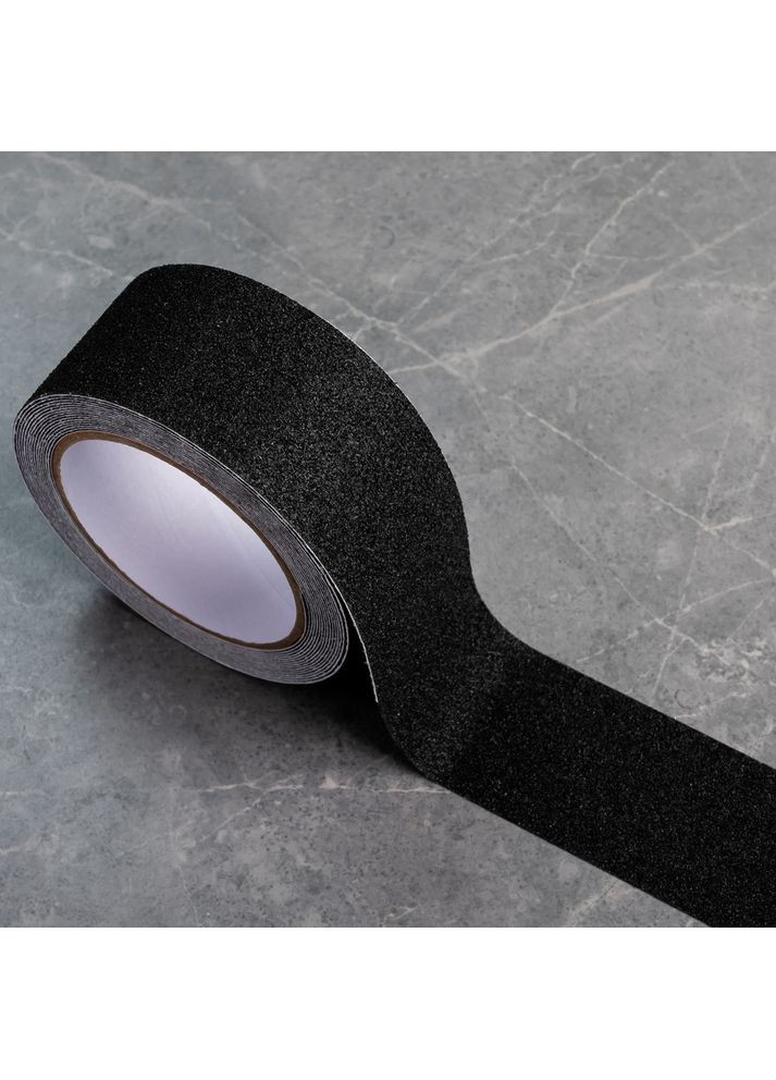 Антискользящая лента против скольжения для ступеней 5 см*5 м черная HF (366823332)