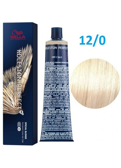 Фарба для волосся Professionals Koleston Perfect ME+Special Blond 12/0 (special blonde natur) 60мл Wella (313100189)