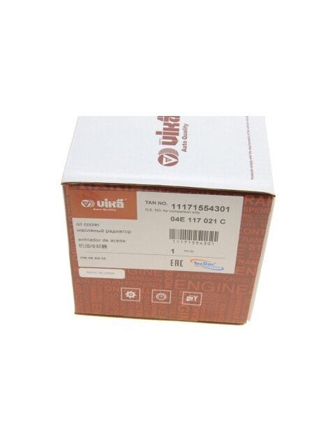 Радіатор масляний Skoda Fabia III/Octavia III/Superb III 1.0-1.4TSI/1.6 11 11171554301 UA63 VIKA (342408804)