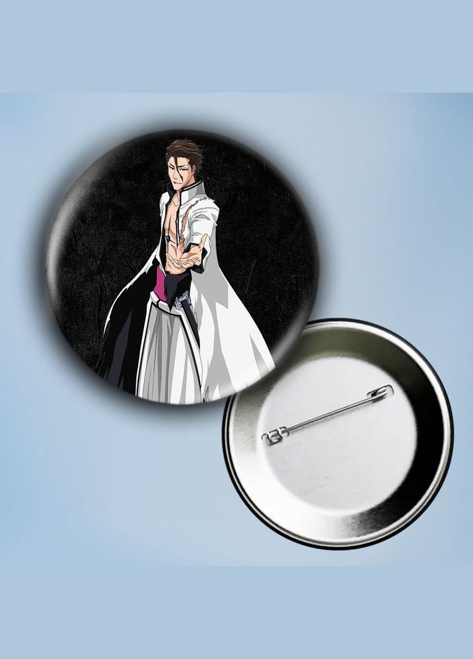 Значок на булавке Аниме Блич #39 металлический 56 мм No Brand (304509024)