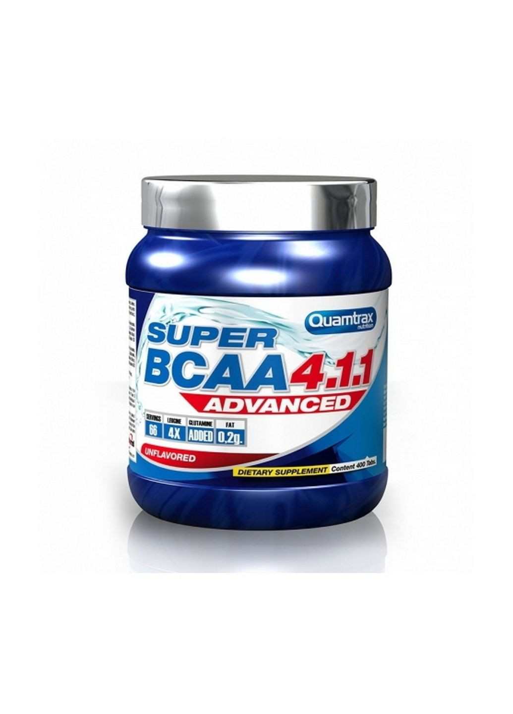 Амінокислота BCAA Super BCAA 4:1:1, 400 таблеток Quamtrax (293477537)
