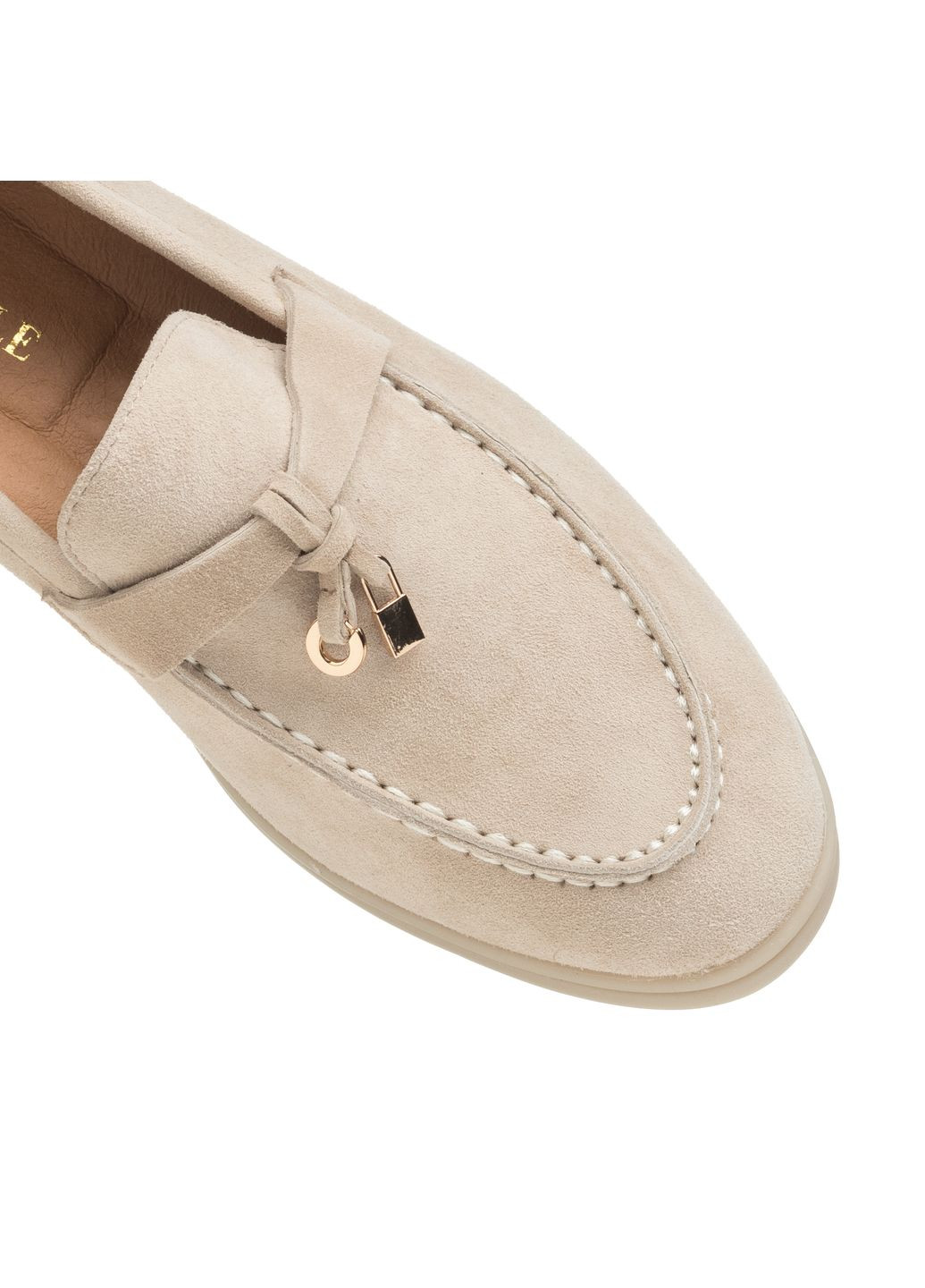 Carvelle Женские Лоферы (2771ТА) бежевый з натуральная замша, — (340234742)