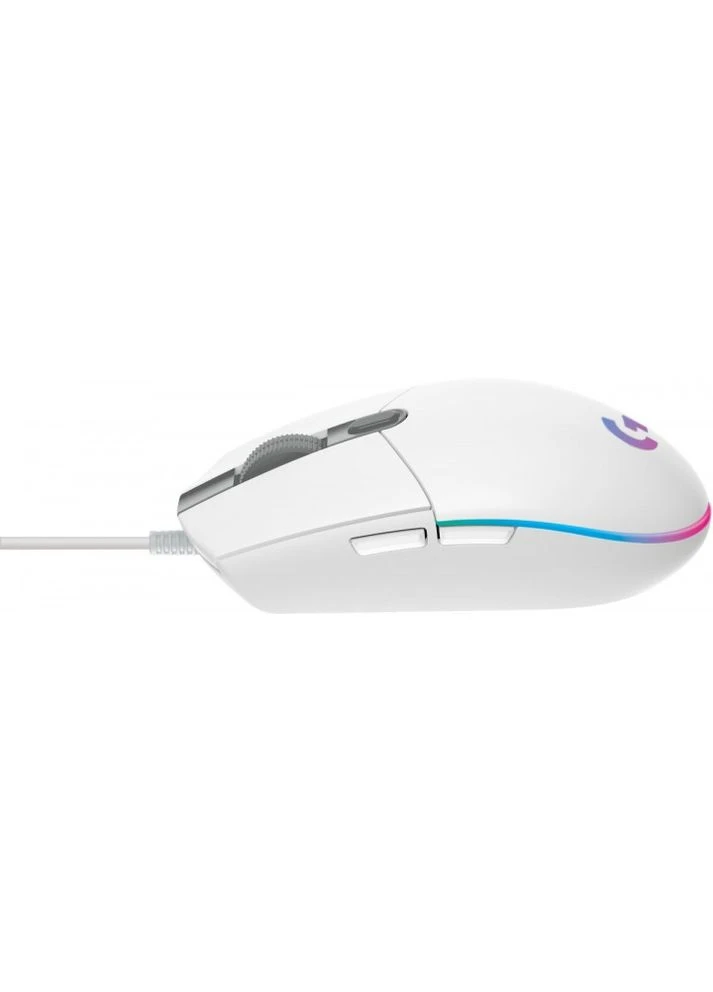 Мышь оптическая проводная средняя 6 кнопок белая. Logitech (386698314)