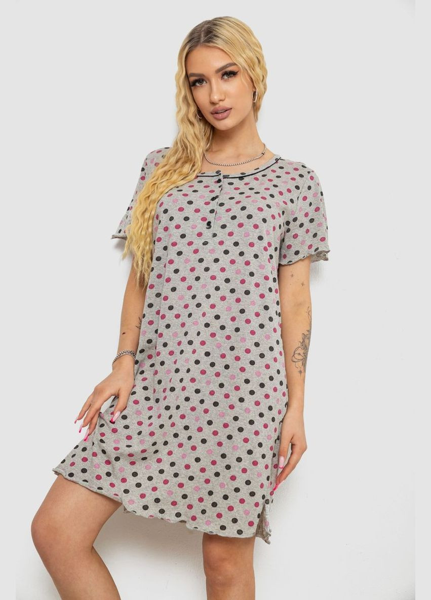 Ночная рубашка в горох Fashion (338597367)