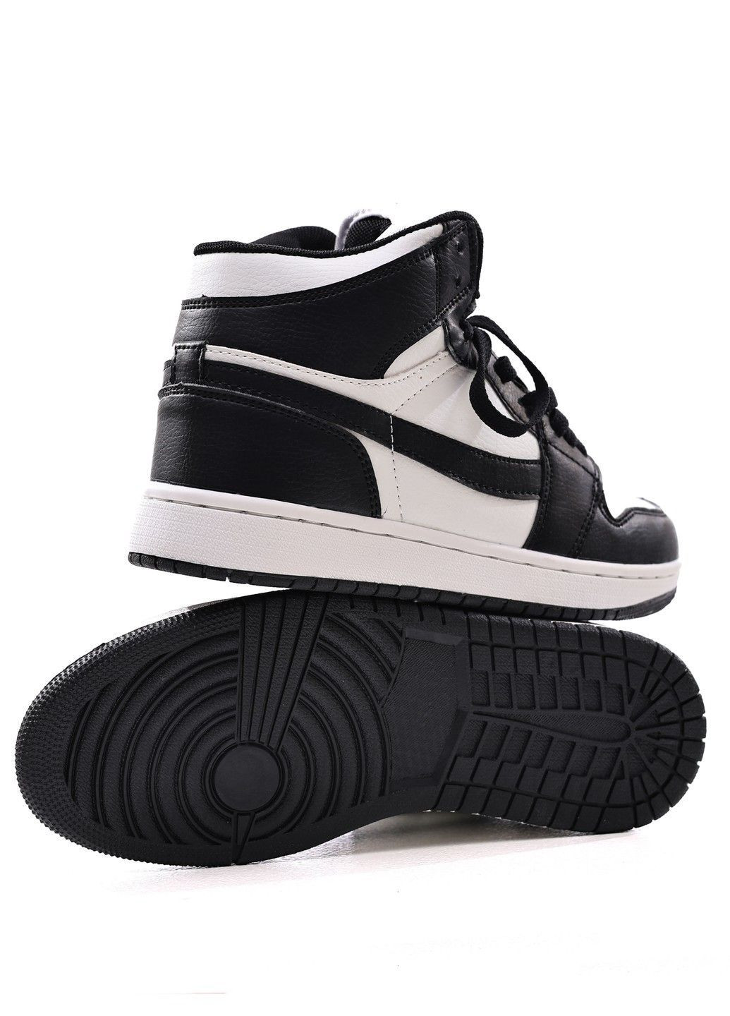 Чорно-білі кросівки для хлопчика підлітка STREAM