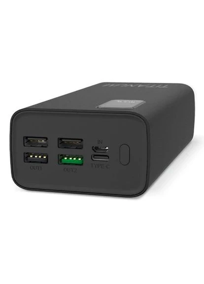 Повербанк 728S 30000mAh 22.5W Black Titanum (401476205)
