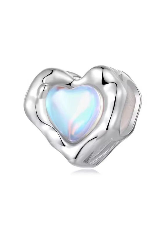 Срібна намистина "Серце" Kabluchka (355347137)
