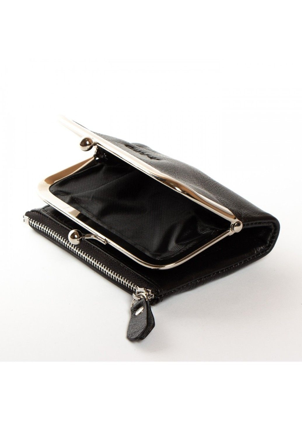 Шкіряний жіночий гаманець Classik WN-23-13 black Dr. Bond (282820126)