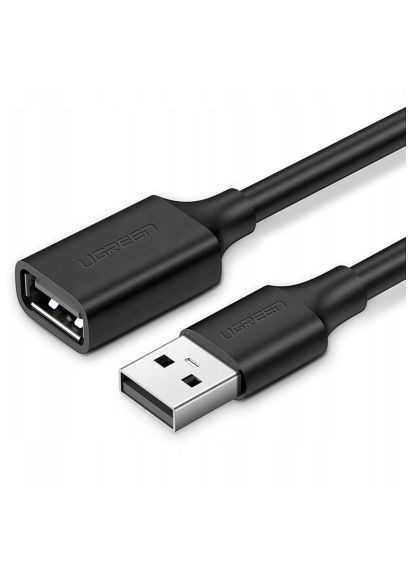 Дата кабеля USB 2.0 AM/AF 0.5m US103 black (10313) Ugreen (371631997)