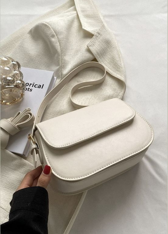 Женская сумка кросс-боди белая молочная No Brand (290665318)