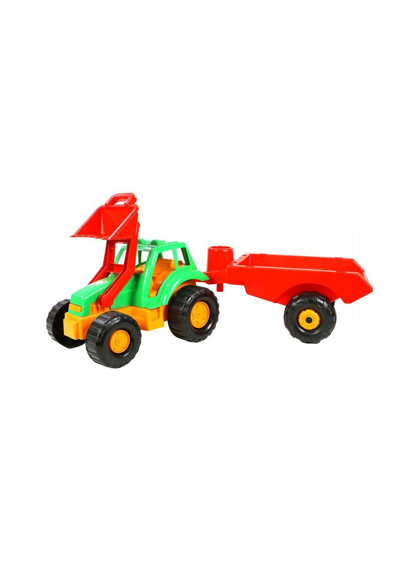 Машинка "Трактор" с прицепом (салатовая) MIC (292142008)