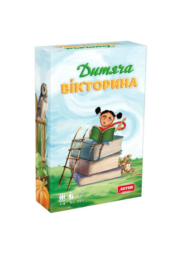 Дитяча вікторина "Асоціації" Дитяча 0802, 6 тем Artos Games (304408292)