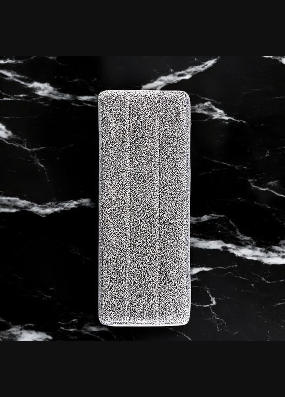 Набір із 2 шт. змінних насадок мопів для швабри із мікрофібри, 33x12 см, сірі China (325470696)