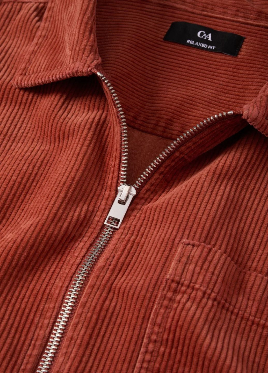 Помаранчева демісезонна куртка C&A