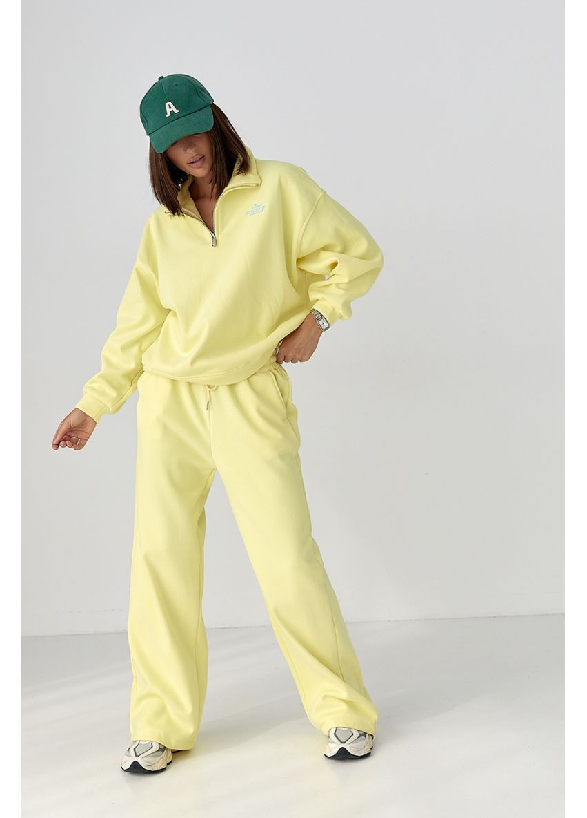 Женский спортивный костюм с плюшевым начесом Lurex Спортивный костюм (370381224)