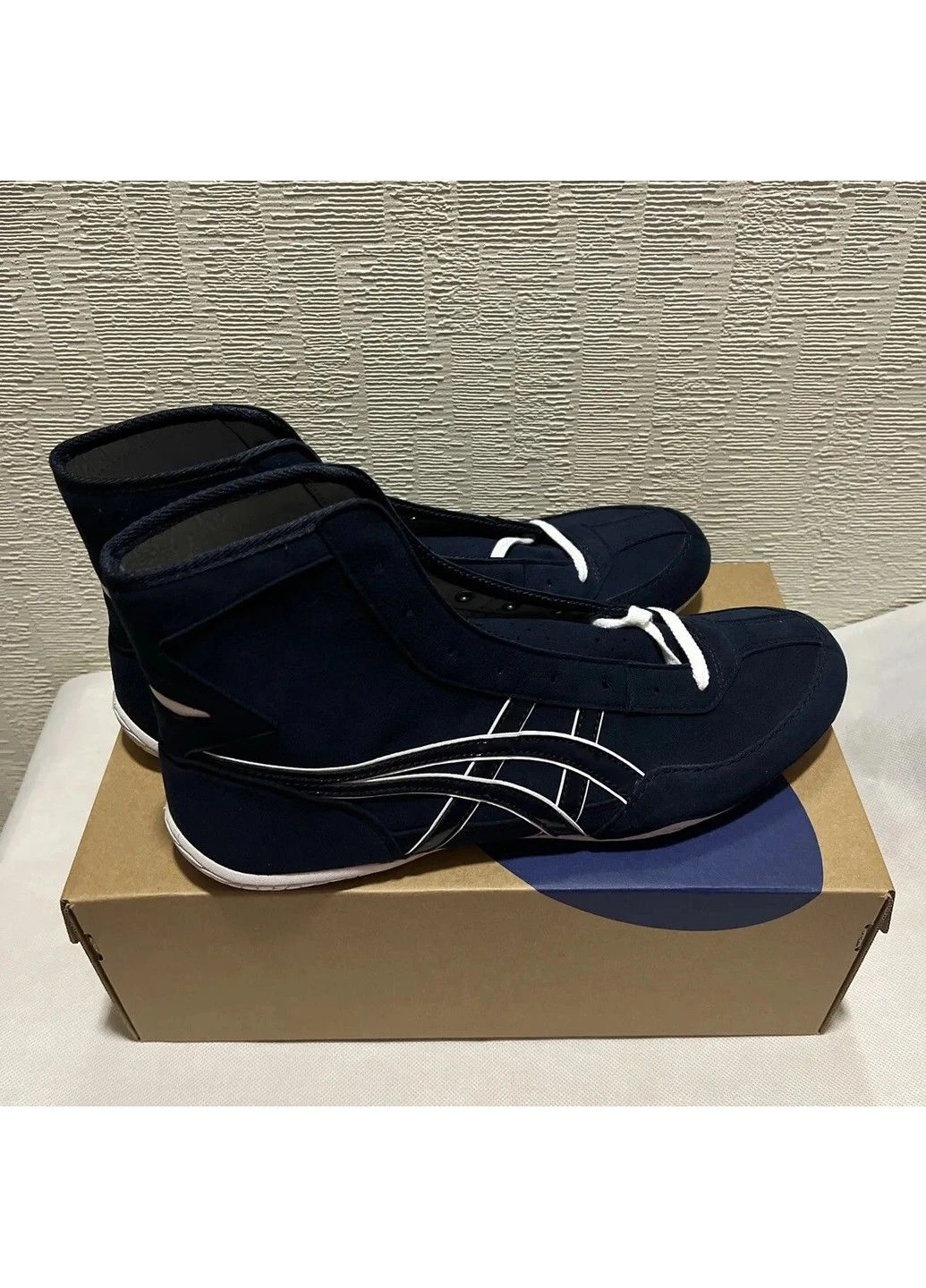 Борцовки Tiger EX-EO TWR900 сині (1083A001_50500150010101) Asics (338256546)