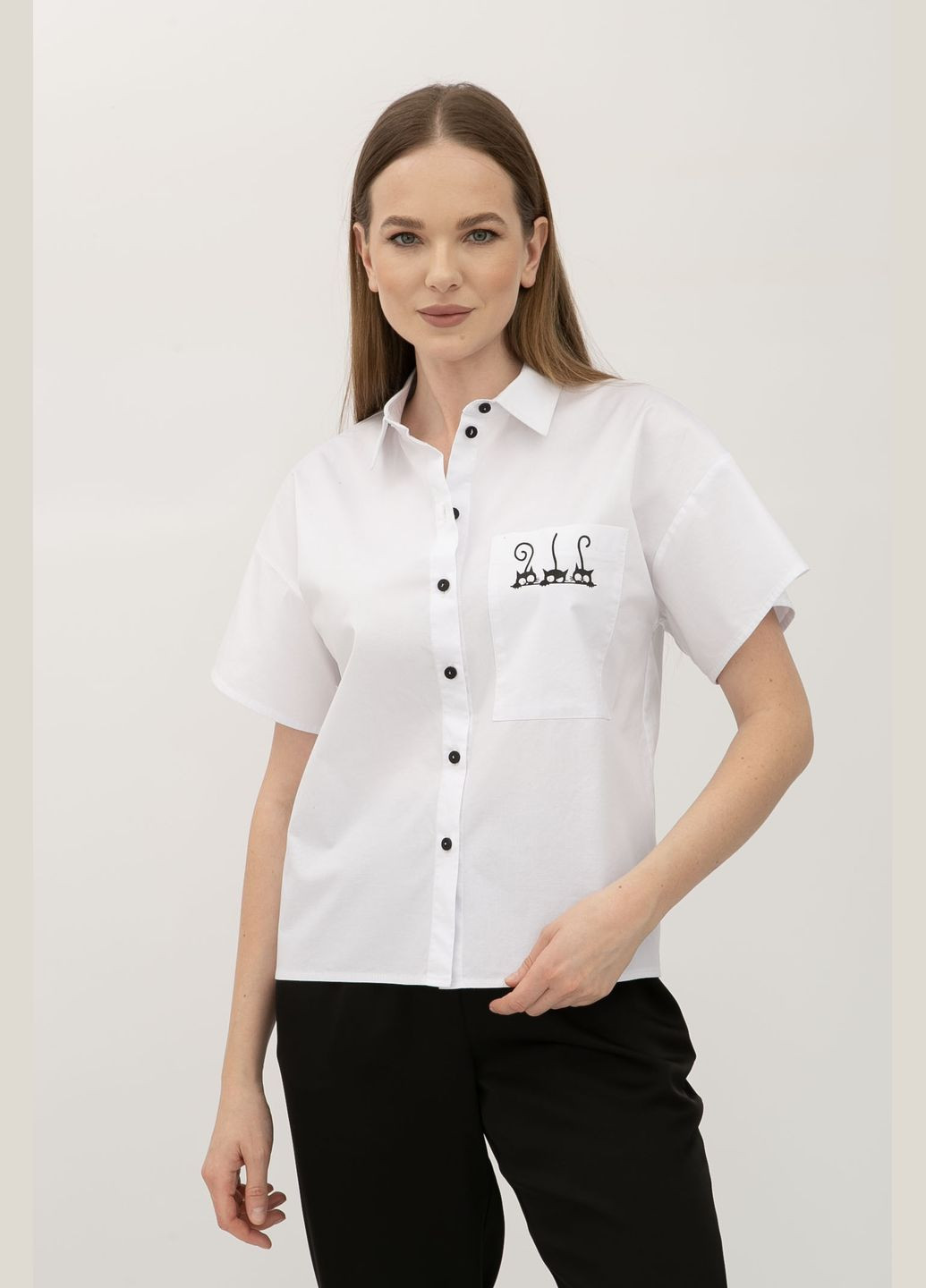 Біла блуза Lesia Трикет