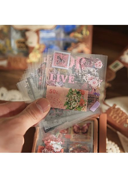 Стикеры, большой набор наклеек для скрапбукинга, 20 листов, случайных без коробки. No Brand (370290207)