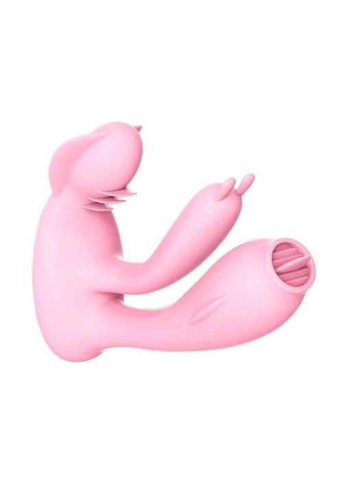 Смарт-вібратор метелик Love Spouse — Рожевий — Смарт вібратори No Brand (366892140)