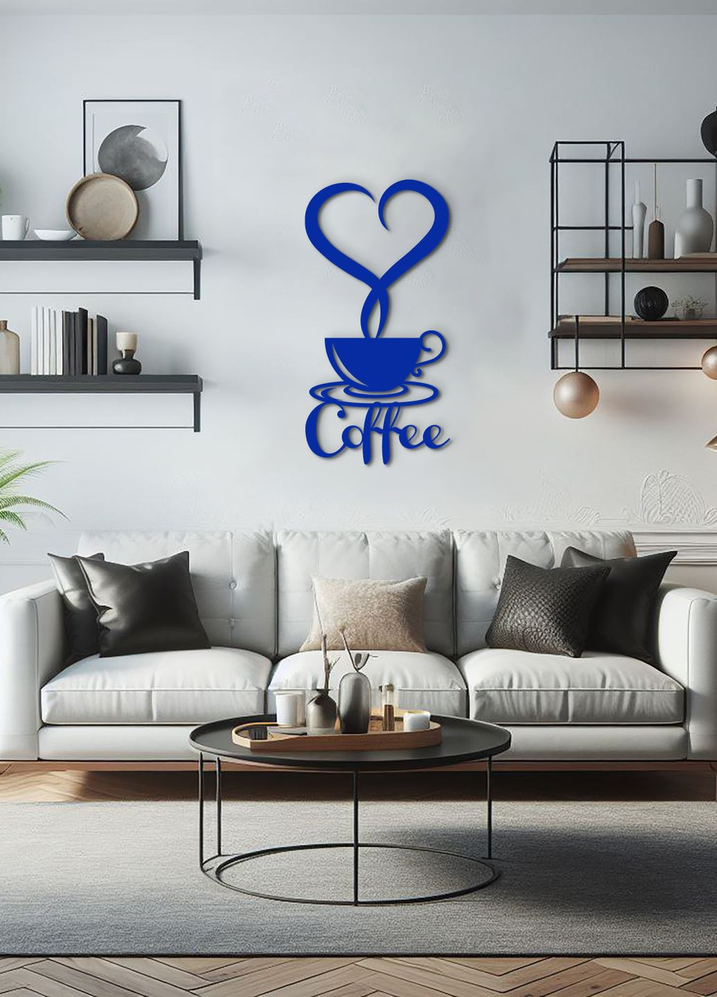 Деревянная картина на кухню, декор в комнату "Львовский кофе", минималистичный стиль 25х13 см Woodyard (291842629)