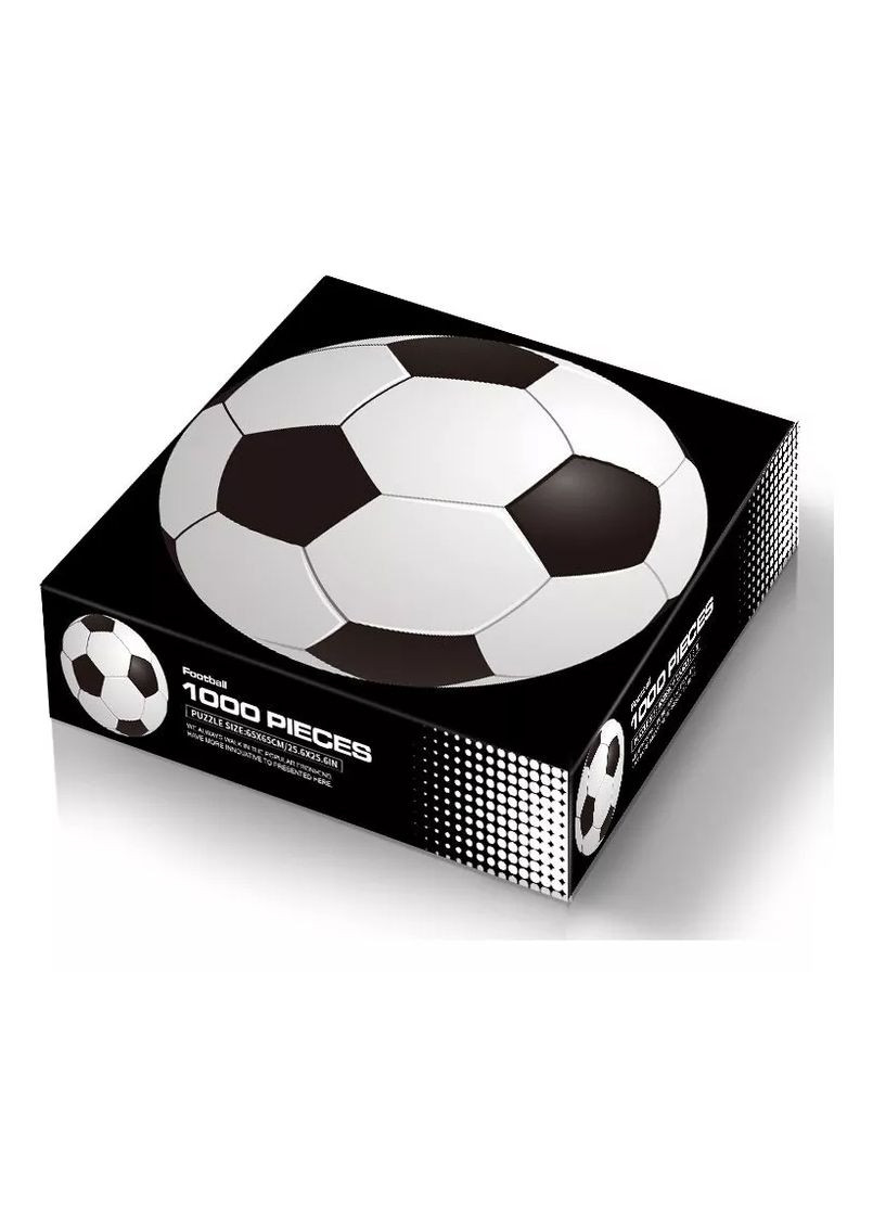 Круглые пазлы Футбольный мяч на 1000 элементов 65 см диаметр No Brand (329434251)