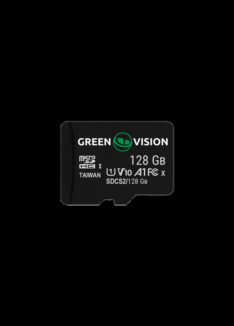 Карта пам'яті microSDHC 128GB Class10 (без адаптера) GreenVision (282001426)