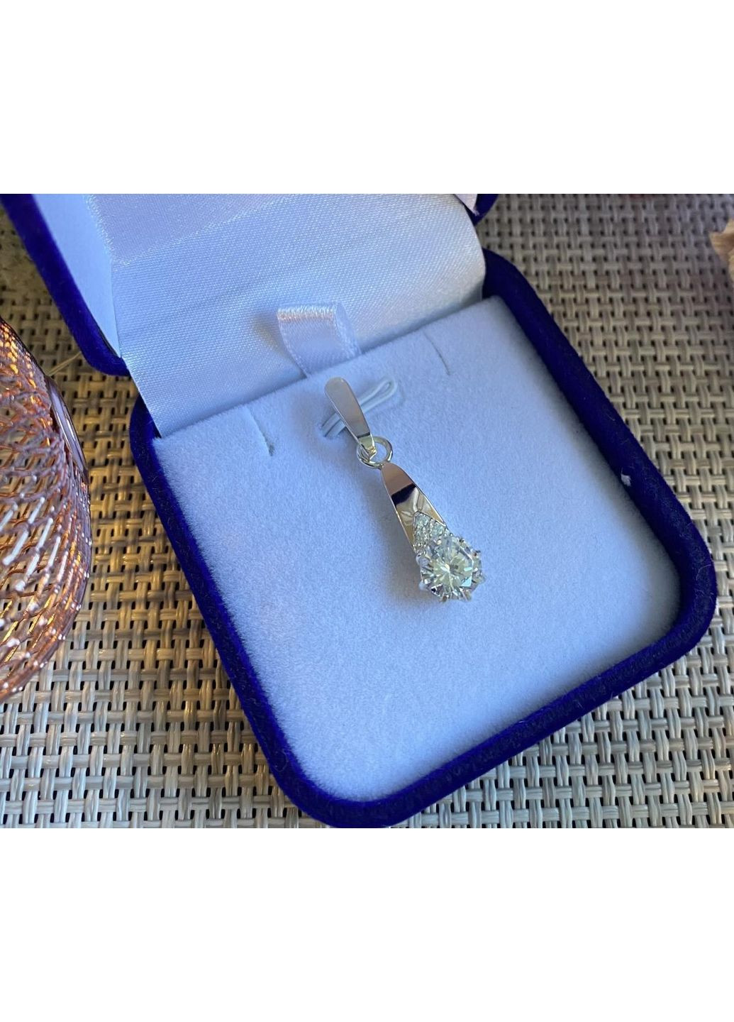 Срібна підвіска з пластинами золота Silver Style (367112814)