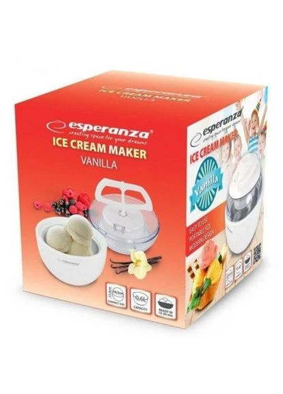 Морожениця напівавтоматична EKI001 Vanilla white Esperanza (315143110)