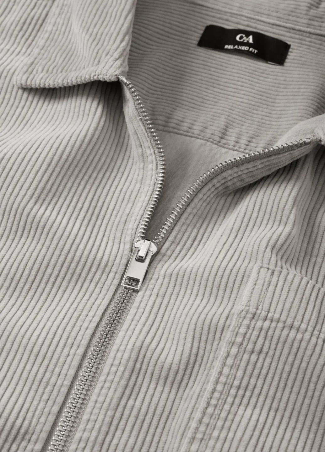 Серая демисезонная куртка C&A