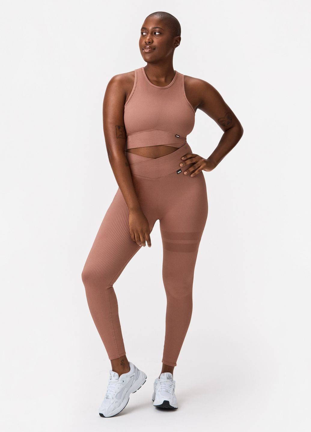 Спортивный топ в рубчик Stronger (350911143)