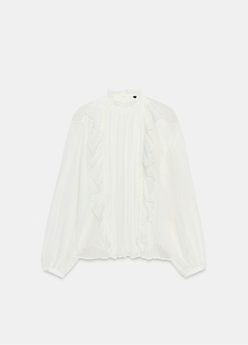 Молочна блузка Zara