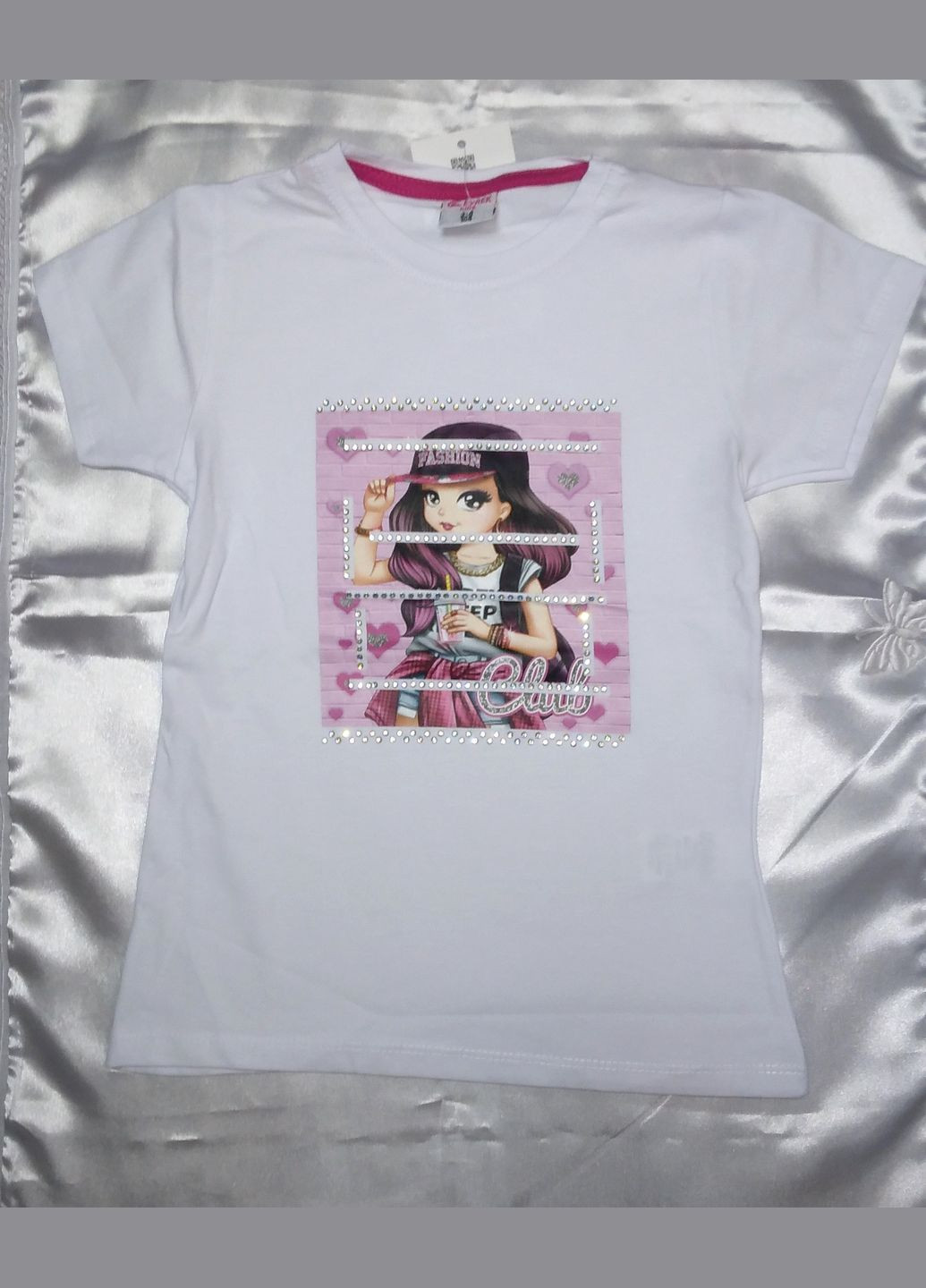 Біла літня футболка Zeyrek