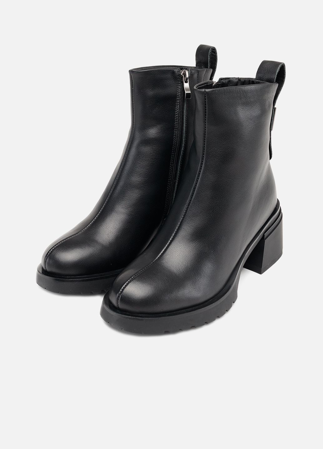 Чорні зимня жіночі черевики колір чорний cb-00251429 FARINNI