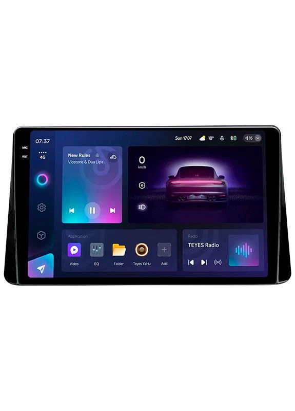 Штатная магнитола CC3 2K 6+128 Gb Mitsubishi Eclipse Cross 1 2017-2021 (F1) 9" Teyes (378918100)
