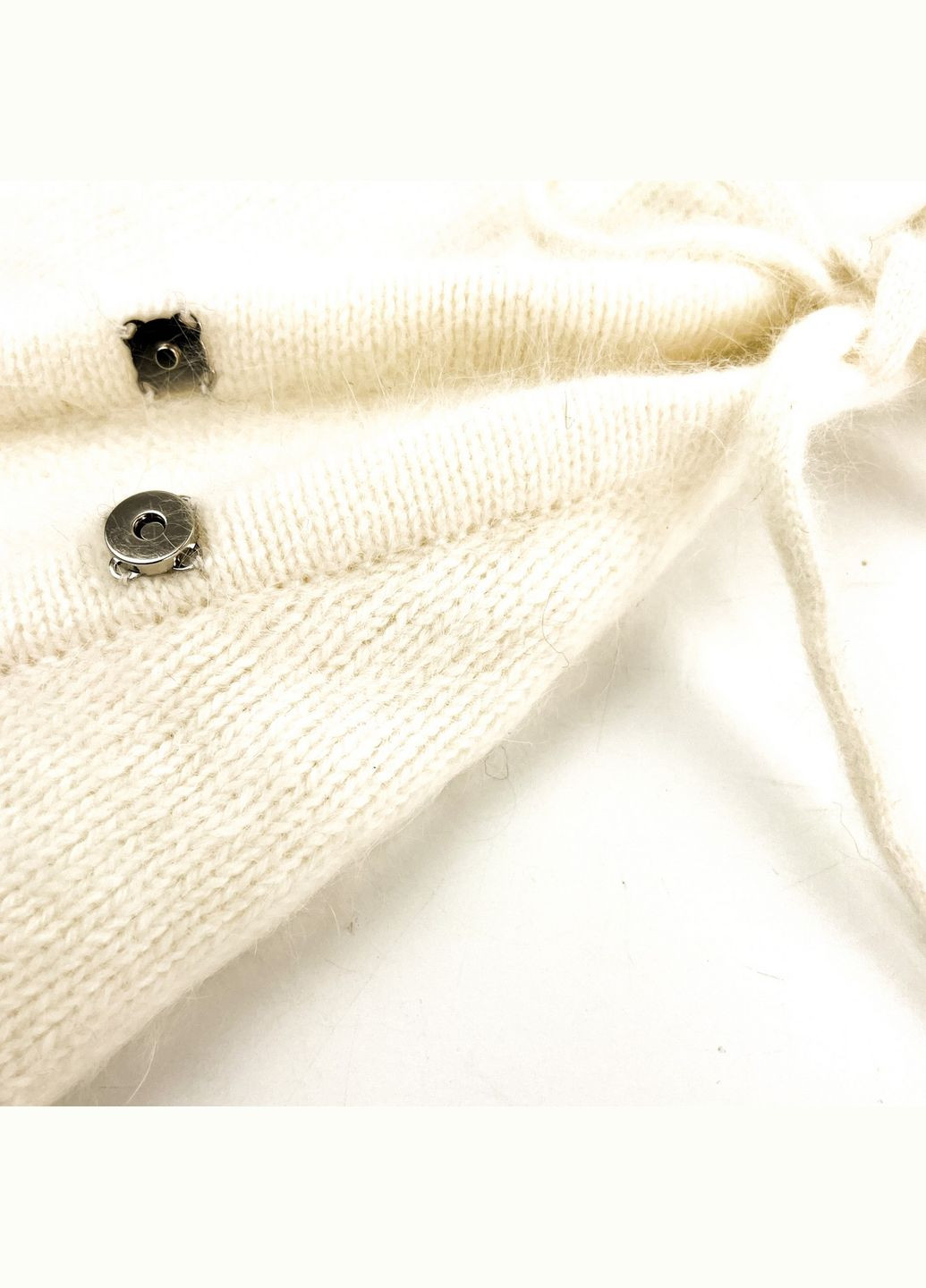 Капор женский ангора белый GLORIS LuckyLOOK 255-395 (322783067)