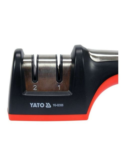 Ручная компактная точила для керамических и металлических ножей, 2 камня YG02355 YATO (292632213)