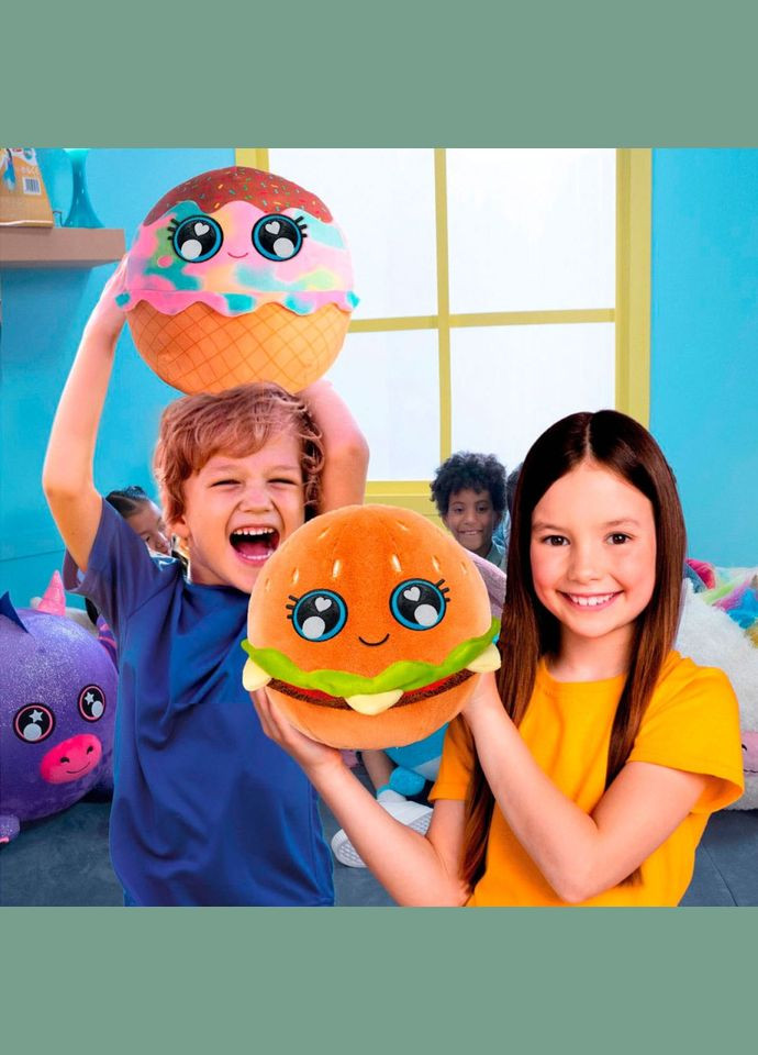 Ігровий набір серії "Little Foodies" W2 Бургер BIG002 BU надувна іграшка, насос 22 см Biggies (364130354)