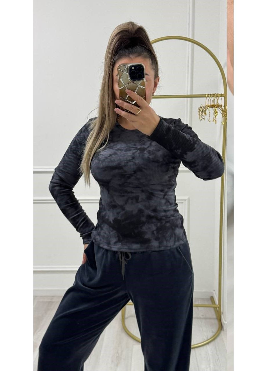 Лонгслів базовий «Мінімум» з тканиною теплий рубчик — ЗАМІРИ В ОПИСІ DK/DL Мода без кордонів (372909176)