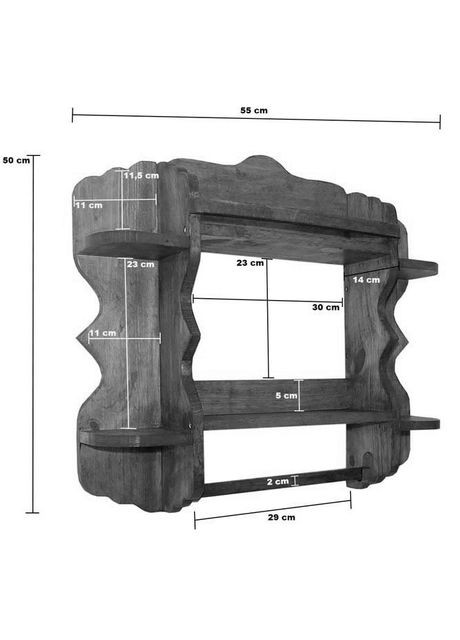 Тримач для паперових рушників з дерева Бієнвіль мускат (ДКП-005207) No Brand (327848407)