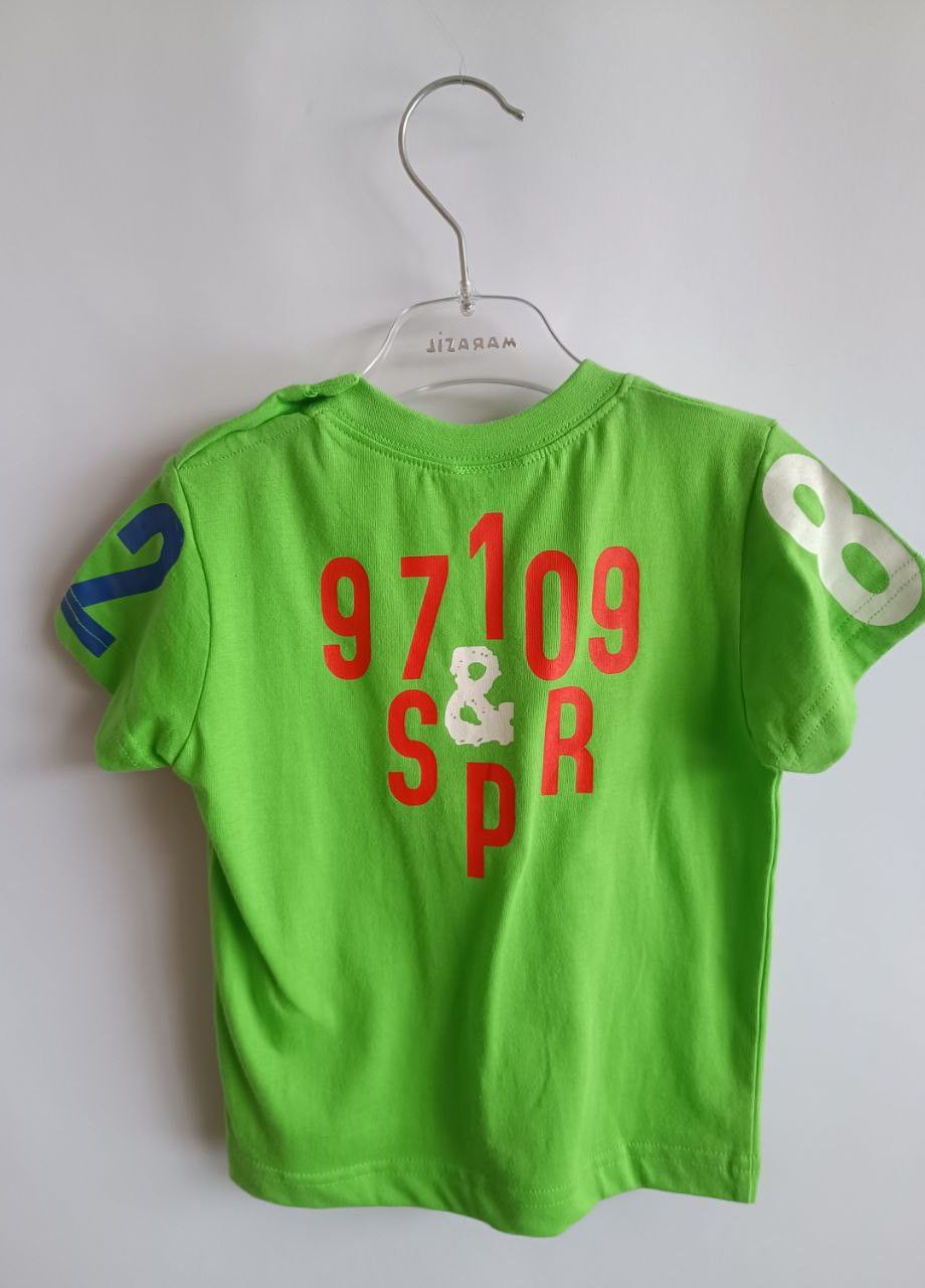 Салатова літня футболка блакитний Sprint