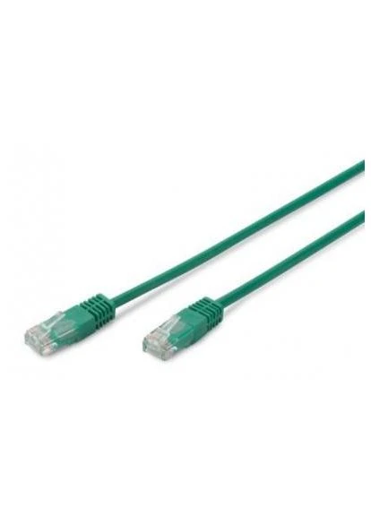 Патч-корд (DK-1511-020/G) Digitus 2м, UTP, cat.5e, CU, green (401039916)