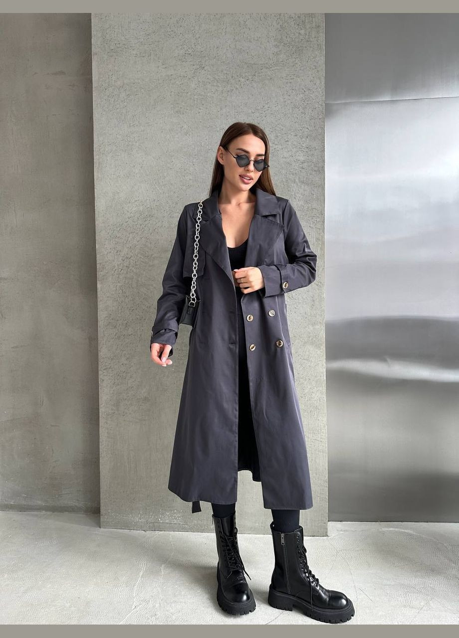 Тренч жіночий Україна тренчкот на гудзиках всесезон (326990253)