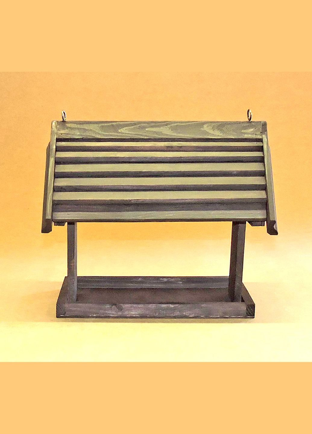 Годівниця садова для птахів Оляпка венге (КРМ-000512) No Brand (328605469)